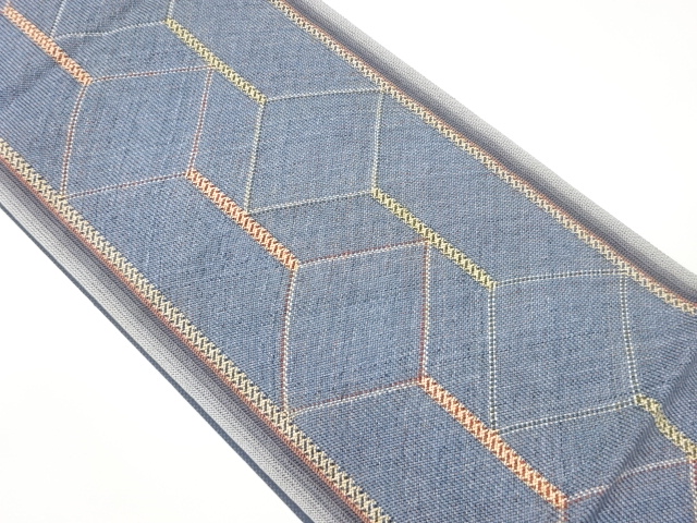 JAPANESE FUKURO OBI / KUMI-ORI / WOVEN RHOMBUS